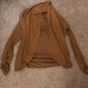 Tan sweater from Arden B.